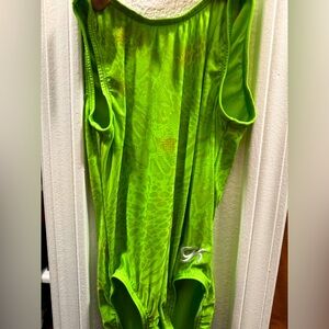 Green GK gymnastic leotard Children’s Lg